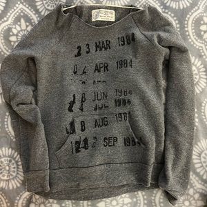 Out Of Print brand women’s scoop neck sweatshirt, size small